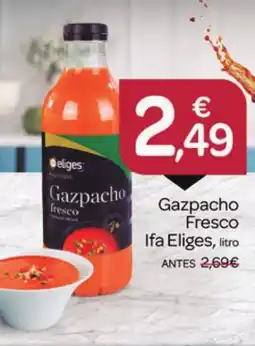 Supermercados El Jamón IFA ELIGES Gazpacho Fresco oferta