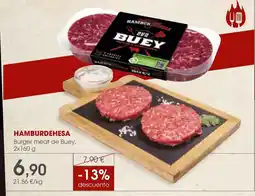 Supermercados Plaza HAMBURDEHESA Burger meat de Buey oferta