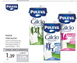 Supermercados Plaza VITACALCIO Leche enriquecida con calcio entera oferta