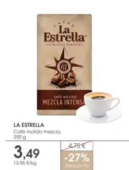 Supermercados Plaza LA ESTRELLA Café molido mezcla oferta
