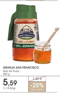 Supermercados Plaza GRANJA SAN FRANCISCO Miel de flores oferta