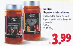 Lidl DELUXE Peperoncinis rellenos oferta
