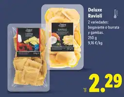 Lidl DELUXE Ravioli oferta