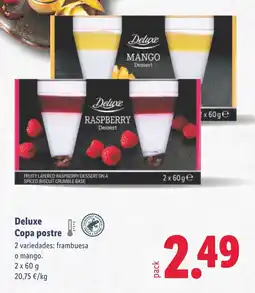 Lidl DELUXE Copa postre oferta