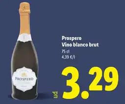Lidl Prospero Vino blanco brut oferta