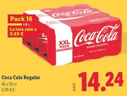 Lidl Coca Cola Regular oferta