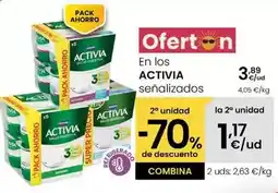 Eroski Danone - en los activia oferta