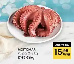 Eroski Moitomar - pulpo oferta