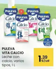 Eroski Puleva - leche con calcio oferta