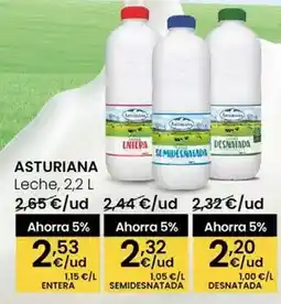 Eroski Asturiana - leche oferta