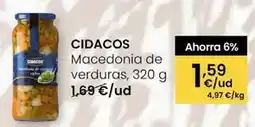 Eroski Cidacos - macedonia de verduras oferta