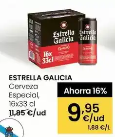 Eroski Estrella galicia - cerveza especial oferta