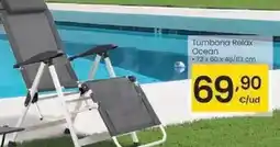 Eroski Tumbona relax ocean oferta