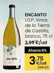 Eroski Encanto - i.g.p. vinos de la tierra de castilla, blanco oferta