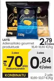 Eroski Lay's - gourmet productos oferta