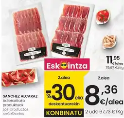 Eroski Sánchez alcaraz - los productos senalizados oferta