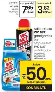 Eroski Wc net - limpia tuberias oferta