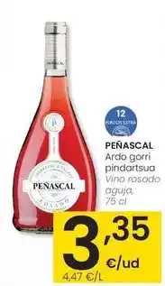 Eroski Peñascal - vino rosado aguia oferta