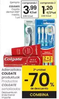 Eroski Colgate - cepillo dental 360' medio oferta