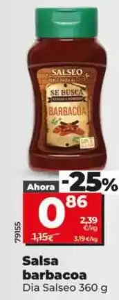 Dia Dia salseo - salsa barbacoa oferta