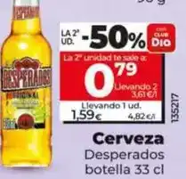 Dia Desperados - cerveza botella 33 cl oferta