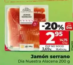 Dia Dia nuestra alacena - jamón serrano oferta