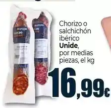 Unide Market Unide - chorizo o salchichon iberico oferta