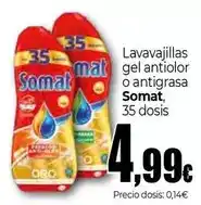 Unide Market Somat - lavavajillas gel antiolor o antigrasa oferta