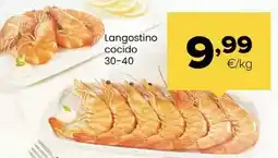 Autoservicios Familia Langostino cocido oferta