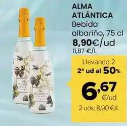 Autoservicios Familia Alma atlantica - bebida albarino oferta