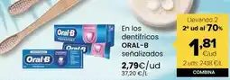 Autoservicios Familia Oral b - en los dentifricos oferta