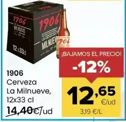 Autoservicios Familia 1906 - cerveza la milnueve oferta