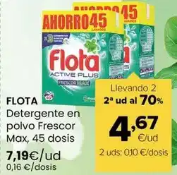 Autoservicios Familia Flota - detergente en polvo frescor max oferta