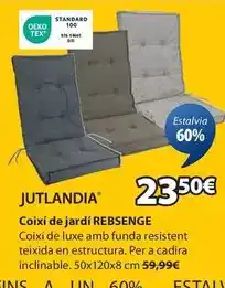 JYSK Jutlandia - coixí de jardí rebsenge oferta