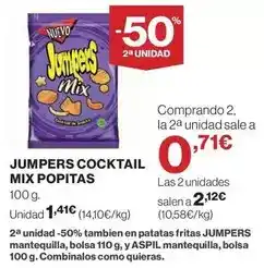 Hipercor Popitas - jumpers cocktail mix oferta