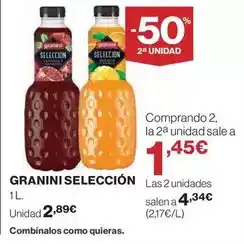Hipercor Seleccion - granini oferta