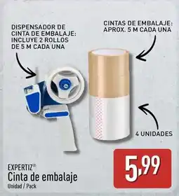 ALDI Expertiz - cinta de embalaje oferta