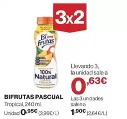 Hipercor Pascual - bifrutas oferta