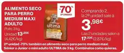 Hipercor Affinity - alimento seco para perro medium maxi adulto oferta