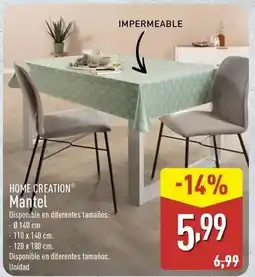 ALDI Home creation - mantel oferta