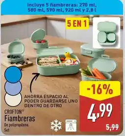 ALDI Crofton - fiambreras oferta