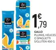 Comerco Cash & Carry Gallo - plumas, hélices o spaguetti s/gluten oferta