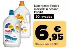 Supeco Flota - detergente líquido marsella u océano oferta