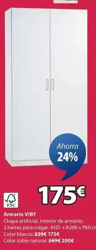 JYSK Blanco - armario oferta