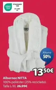 JYSK Nestlé - albornoz nitta oferta