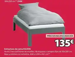 JYSK Estructura de cama oferta