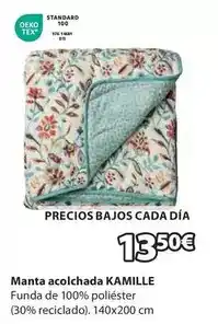 JYSK Tex - manta acolchada oferta