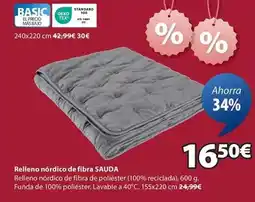 JYSK Basic - relleno nórdico de fibra oferta