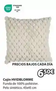 JYSK Standard - cojín hvidblomme oferta