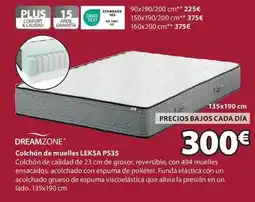 JYSK Plus - colchón de muelles ps35 oferta